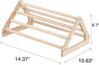 Wooden Chick Perch Stand, Pine Roosting Bar, Jungle Gym Perch Toys for Chicken Coop & Brooder, Bird Perch for Baby Chicks & Parrots (Large)