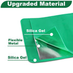 Reused Flexible Foldable Oil Funnel, Multi-Purpose Form a Funnels for Automotive Use, Easy to Clean Small Wide Mouth Funnel for Oil Drain, Available in Green