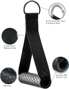 Exercise Cable Handles,Cable Machine Attachment Handles Compatible with Machines,Super Strong Nylon Webbing for Resistance Training(1 Pairs)