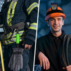 4 Pcs Firefighter Tools Include 2 Helmet Band Glove Strap Holder Fire Safety with Reflective Trim Accessories