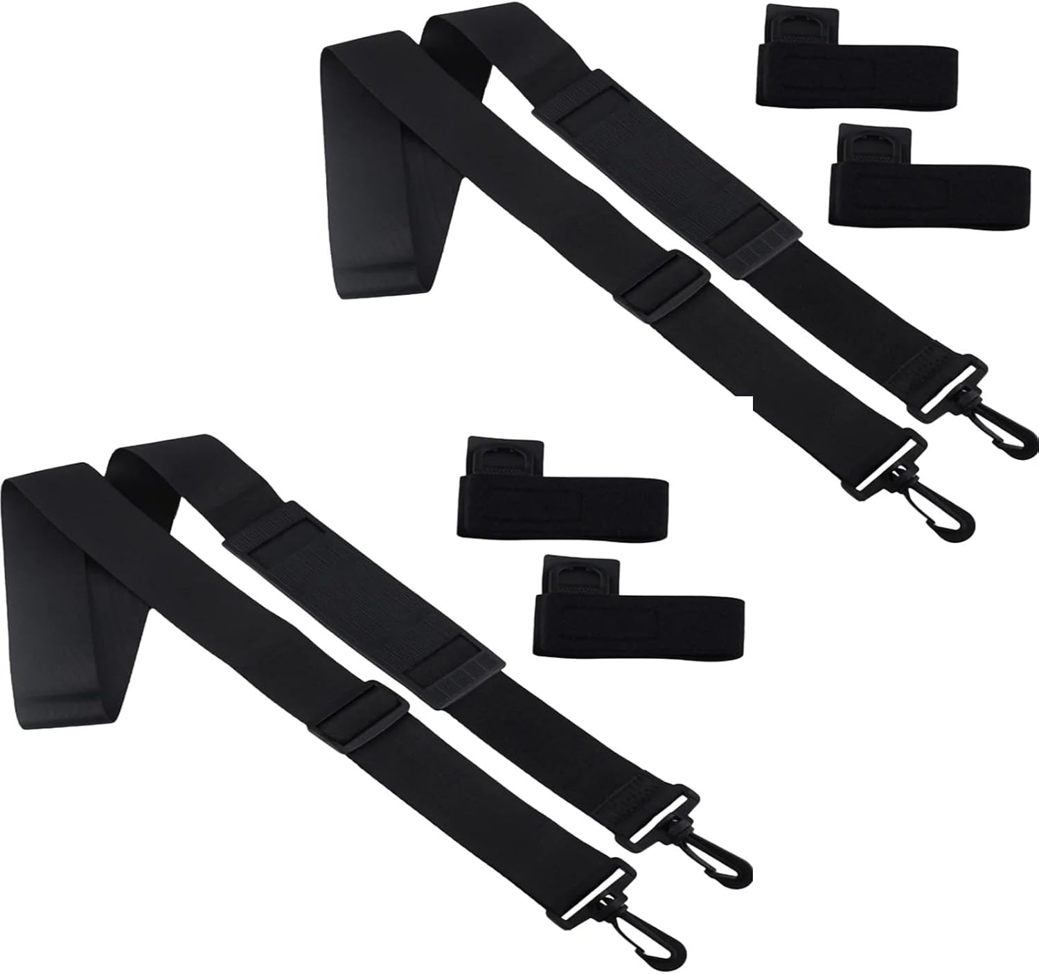 Fishing Rod Carry Strap，Sling Band Adjustable Shoulder Belt Tackle Holder，Nylon (2)