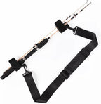 Fishing Rod Carry Strap，Sling Band Adjustable Shoulder Belt Tackle Holder，Nylon (2)
