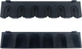 Vertica Fishing Rod Holders, Wall-Mounted – Racks, Pole Holders,Fishing Rack,Store 6 Rods or Combos in 12.6 Inches, for Garage & Boat, 1 Pair Black (Vertica)
