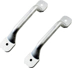 2PCS Boat Cleat Grab Rail Handles Aluminum Fishing Rowboat Duck Jon Row Transom