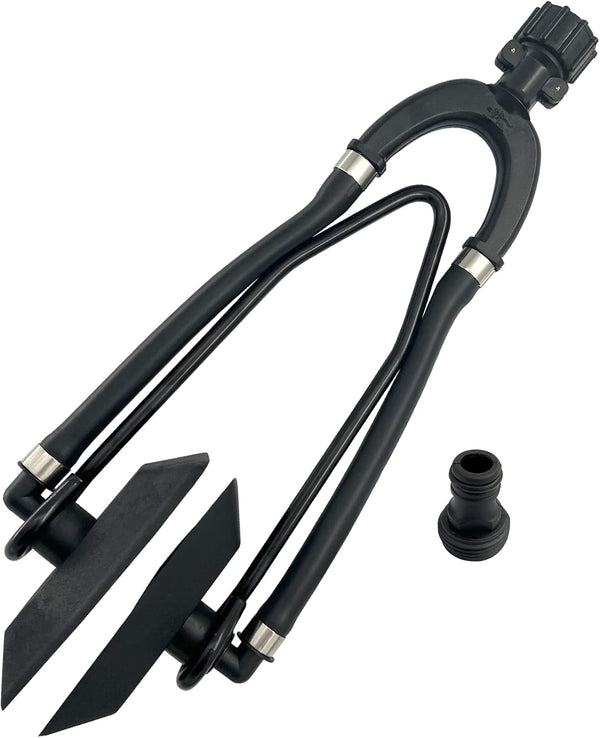 Universal Rectangular Dual Water Feed Outboard Motor Flusher
