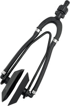 Universal Rectangular Dual Water Feed Outboard Motor Flusher Boat Ear Muff Engine for Marine