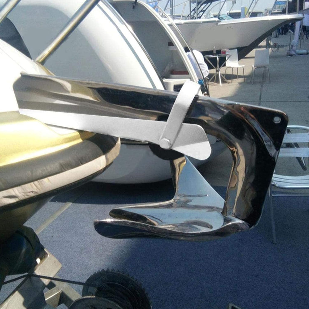 Stainless Steel Bow Anchor Roller 15" Self Launching Heavy Duty for Marine Yacht Docking Accessories