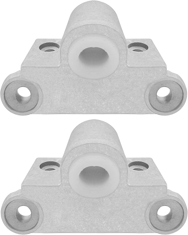 2Pcs Aluminum Boat Oar Lock Sockets Rowboat