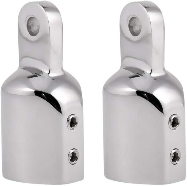 316 Stainless Steel Heavy Duty Fitting Bimini Top Cap Fits (2pcs)