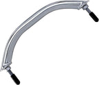 2PCS Boat 316 Stainless Steel 8-3/4'' Polished Grab Handle Oval Tube Bar Handrail for Marine Yacht RV