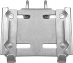 Stainless Steel Horizontal Stanchion Rail Mount Anchor Bracket, Fluke Bracket Rugged Durable High Hardness (Fits 7/8" to 1" Rails) for Boats Yachts Ships