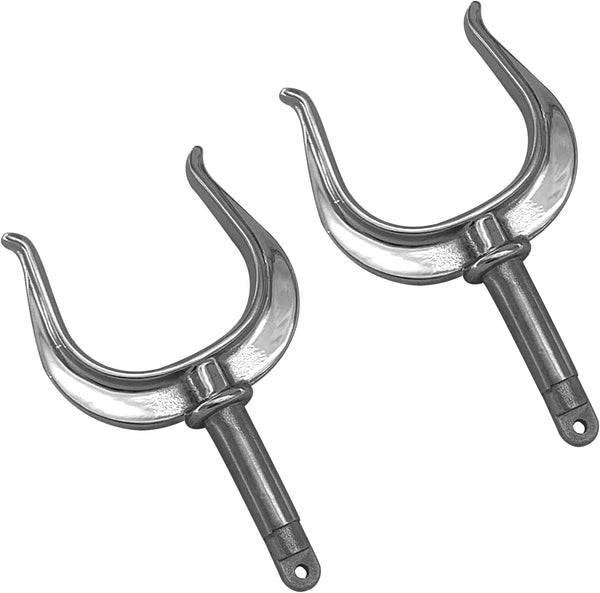 2 Pcs Stainless Steel Oar Lock Oarlock Rowlock Premium Marine Row