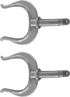 2 Pcs Stainless Steel Oar Lock Oarlock Rowlock Premium Marine Row Boat Dinghy Water Raft Kayak Canoe Side Mount