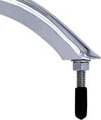 8'' Boat Polished Grab Handle Round Tube Bar Handrail 316 Stainless Steel for Marine Yacht RV