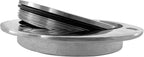 4 inch Hatch 316 Stainless Steel Round Non Slip Inspection Deck Plate with Detachable Cover for Marine Boat Yacht
