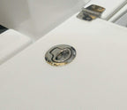 Boat Latches Stainless Steel 2", Latch Hatch Round Pull Marine Flush Locking Lift Handle Deck - Non