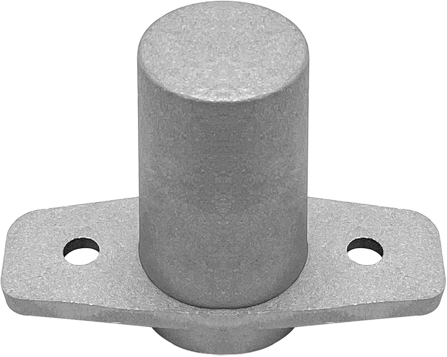 2Pcs Top Mount Aluminum Oar Lock Socket Holder T-Shaped Closed Bottom Boat Hardware Replacement for Boat/Yacht Parts