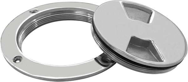 5 inch Hatch 316 Stainless Steel Round Non Slip Inspection Deck