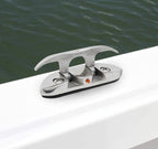 Boat2 Pcs Folding Cleat 4-1/2" Flip-up Dock Marine Grade 316 Stainless Steel with Screws