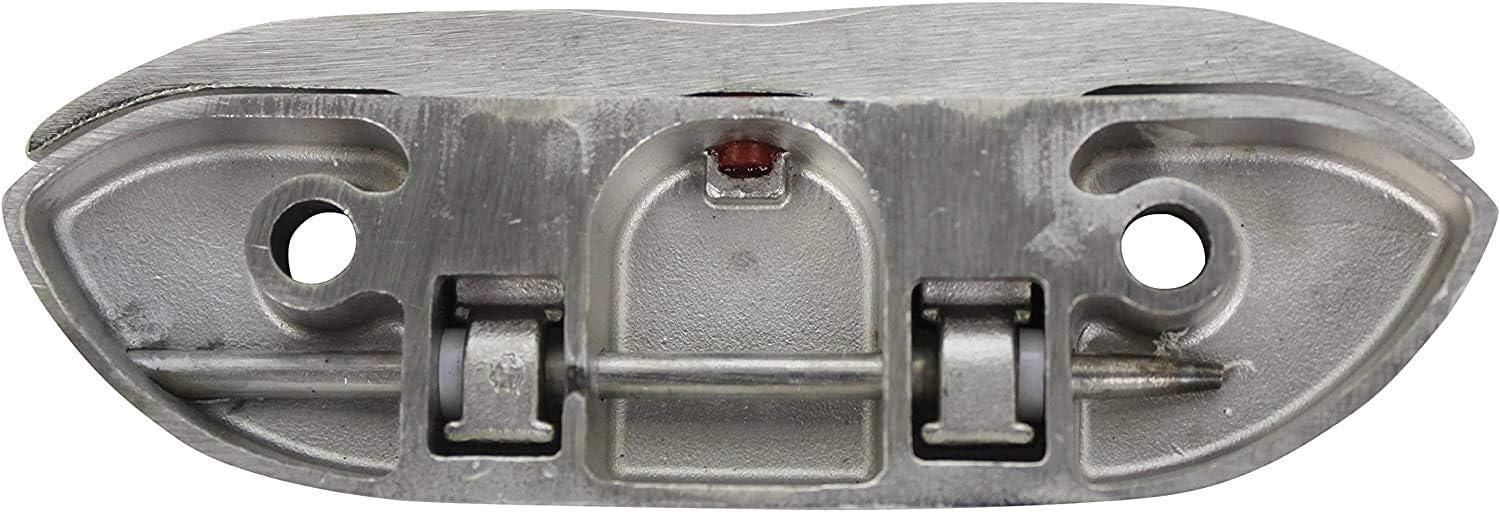Boat2 Pcs Folding Cleat 4-1/2" Flip-up Dock Marine Grade 316 Stainless Steel with Screws