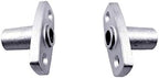 Oar Lock Socket Aluminum Top Mount Oarlock/Rowlock Sockets Flush Fishing Rowboat Marine 2PCS