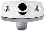 Oar Lock Socket Aluminum Top Mount Oarlock/Rowlock Sockets Flush Fishing Rowboat Marine 2PCS