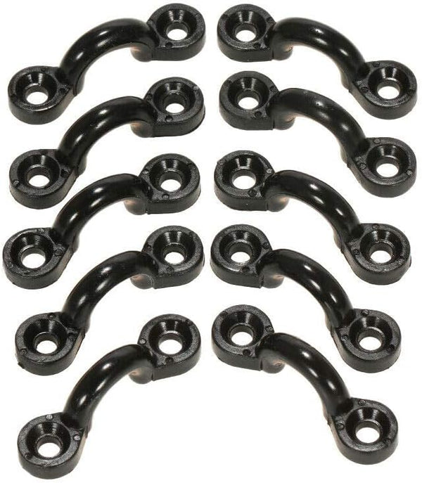 10pcs Nylon Pad Eye Straps Bimini Top Strap