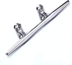 Heavy 316 Stainless Steel Dock Cleat Boat Open Base 5 inch (2PCS)