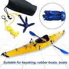 Kayak Anchor Kits 0.53lb (240g) Portable Folding Buoy Kit Canoe Raft Boat Sailboat Fishing Complete Grapnel for Small Boats, Kayaks Etc