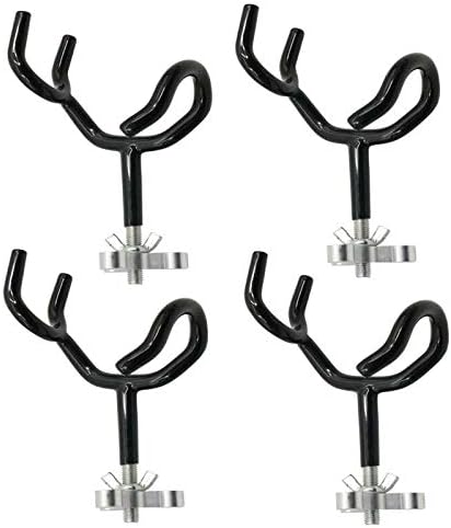 Boat Rod Holder 20 Degree Steel Wire Fishing Pole (4PCS)
