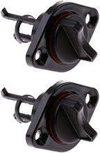 25mm 1'' Black Nylon Marine Yacht Drain Plug Bung Socket Sailing Fishing Boat Captive Screw & for Dinghy Kayak Canoes Boats Stop Water Infiltration