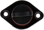 25mm 1'' Black Nylon Marine Yacht Drain Plug Bung Socket Sailing Fishing Boat Captive Screw & for Dinghy Kayak Canoes Boats Stop Water Infiltration
