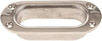Hawse Pipe Silver Winch Cable Lead Guide Stainless Steel Rectangular Boat Fairlead for Marine Ship Yacht