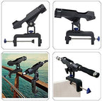 Fishing Boat Rods Holder Adjustable Raft Kayak Rod Pole Stand Bracket Mount Rest Rack Opening 360 Degree 1PCS RH-30