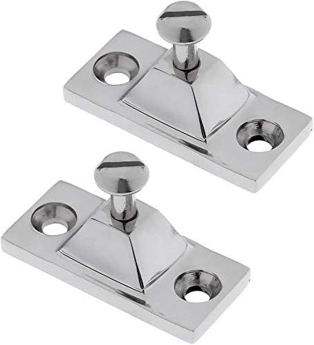 2PCS Top Side Mount Deck Hinge Fitting Hardware Marine Grade 316 Stainless Steel