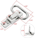 Heavy Duty 316 Stainless Steel Folding Mast Step with Diamond Tread Pattern for Boat,Yacht,Car,Truck