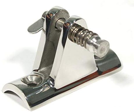 Deck Hinge Boat Bimini Top Fitting 90 Degree Pin Stainless Steel