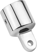 Marine Bimini Top Cap 316 Tube 3/4" External Eye End for Boat Heavy Duty Fitting Hardware Stainless Steel