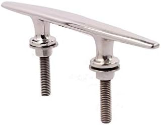 Boat Stainless Steel 316 Stud Mount Cleat 6inch