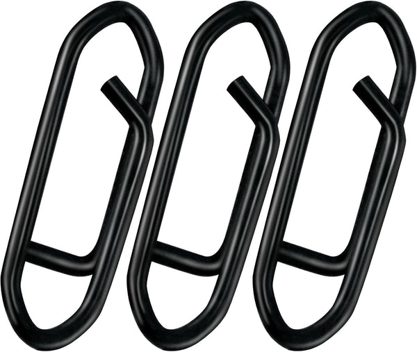 50-Pack Fishing Stealth Power Speed Clips, High Strength Stainless Steel Clips for Lures Quick Change, Freshwater Saltwater Crankbait Popper Snap Connector Tackle  25LB