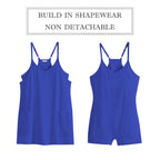 Women 2023 Summer Sleeveless Mini Dress Casual Short Sundress Workout Tennis Athletic Onesie with Pockets