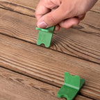 8 Pcs ABS Deck Spacer Tool,4 Thicknesses Deck Board Spacers(1/16", 1/8", 3/16", 1/4"),Deck Spacers Assorted for Pressure Treated Composite Decking