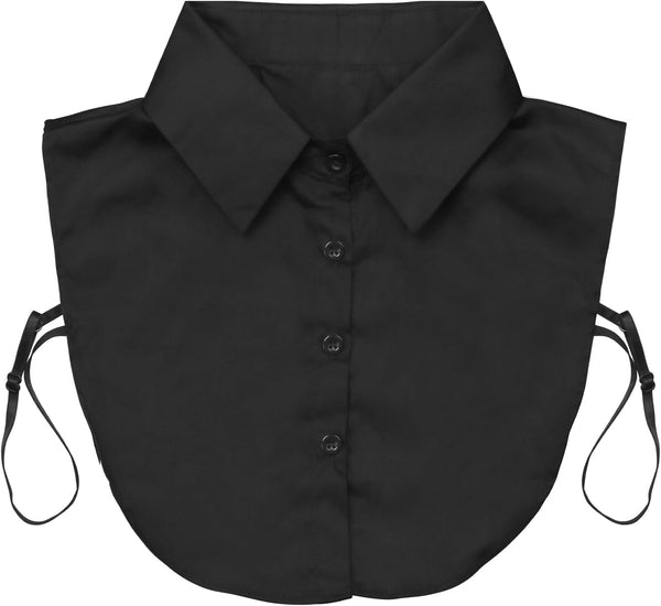 Fake Collar Detachable Dickey Collar Blouse Half Shirts Peter Pan Faux False Collar for Women & Girls Favors