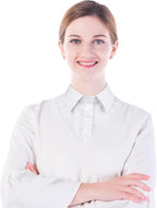 Fake Collar Detachable Dickey Collar Blouse Half Shirts Peter Pan Faux False Collar for Women & Girls Favors