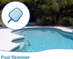 Pool Skimmer Net,Pool Net Pool Swimming Skimmer Net Ultra Fine Mesh Netting Bag Basket for Fast Cleaning of The Finest Debris,Hot Tubs,Ponds and Fountains (Pole Not Included)