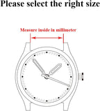 Quick Release Watch Strap,16mm 18mm 20mm 22mm 24mm Premium Solid Stainless Steel Watch Band Replacement