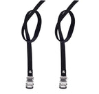 1 Pair Bikes Pedal Toe Straps Universal Replacement Foot Pedal Straps for Excersise Stationary Bike/Bicycle