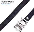 1 Pair Bikes Pedal Toe Straps Universal Replacement Foot Pedal Straps for Excersise Stationary Bike/Bicycle