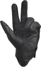 Motorcycle Leather Gloves for Men Touchscreen Motocross Gloves Moto Gloves Dirt Bike Biker Riding Gloves Black