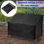 Patio Sofa Cover,Waterproof Patio Furniture Cover,Sofa Cover,Outdoor Sofa Cover,UV Proof,Fast Fading,Durable And Waterproof Patio Furniture Cover,For 2-Seater Outdoor Sofa